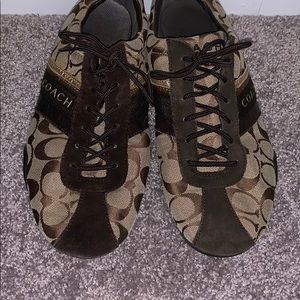 Brown Coach Sneakers